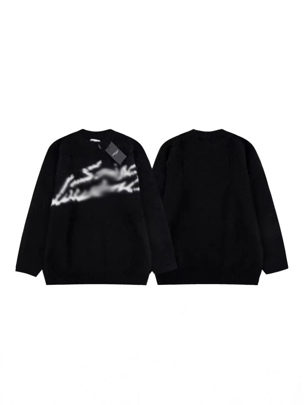Women's & Men's Round Neck Soft Material Correct Version Women's Sweater