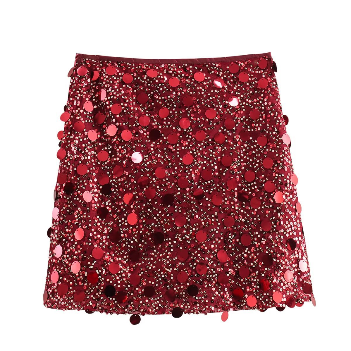 Cool Women's Sequined Sheath Mini Sexy Skirts