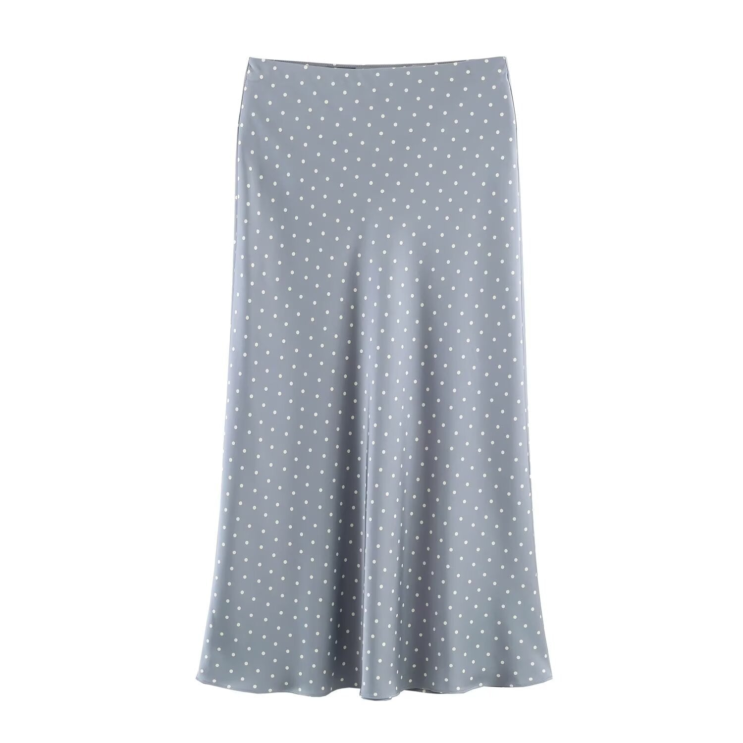 Durable Women's Fashion Simple Multicolor Satin Skirts