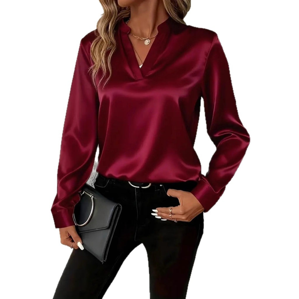 Women's Simplicity Temperament Wild Loose Shirt Blouse