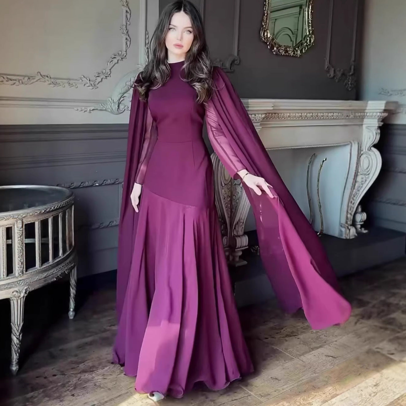 Women's Long Sleeve Beautiful Fashion Gorgeous Autumn Dress