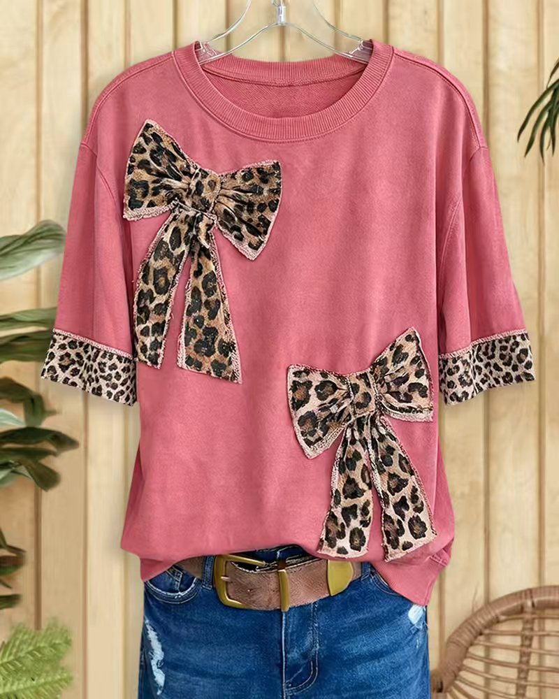 Women's Casual Fashion Comfortable Slim Looking Large Women's T-shirt