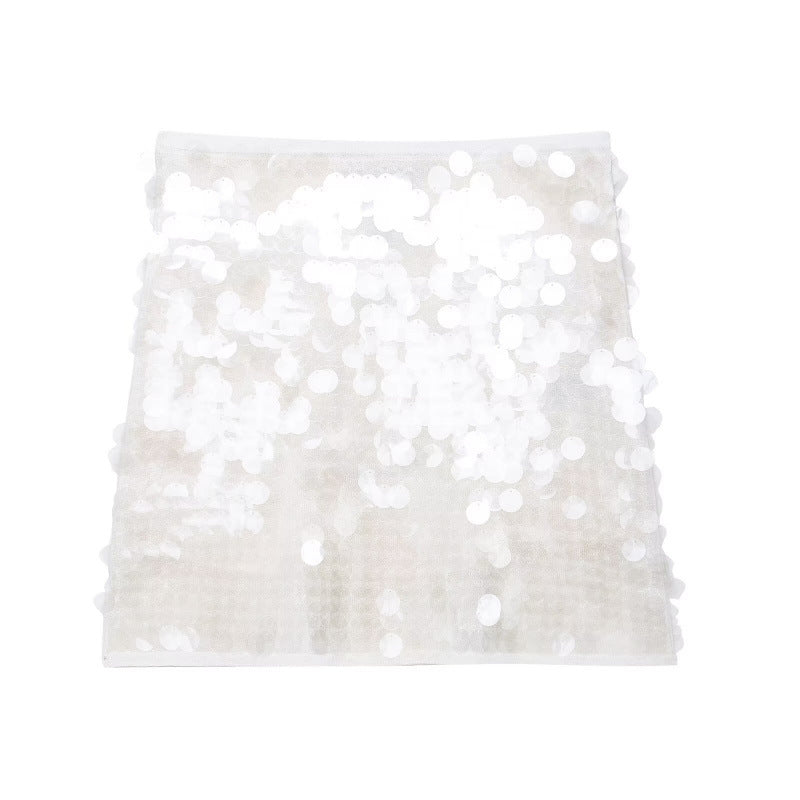 Women's Design Sequined A- Line Style Shorts