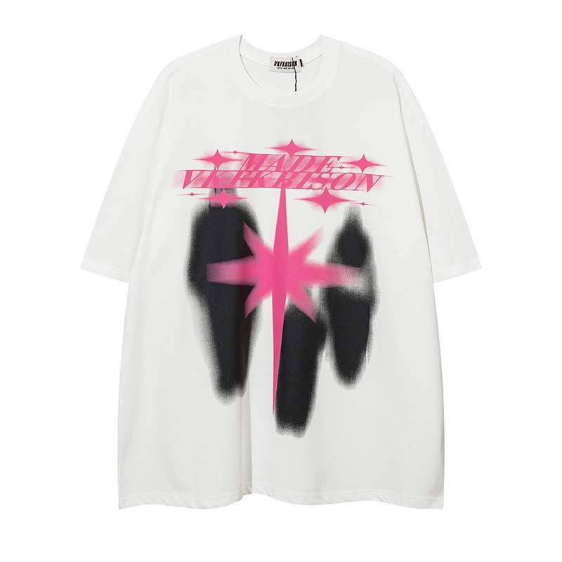 Street Short-sleeved Summer Creative Bottoming Shirt Women's T-shirt