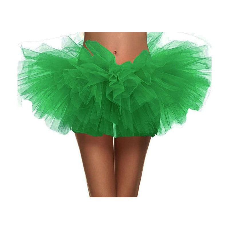 Tulle Pettiskirt Half-length Large Rainbow Color Shorts