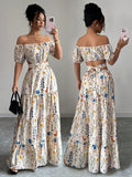 Female Lady Backless Shoulder Strap Elegant Dress