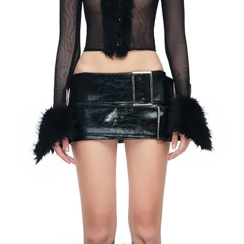 Elegant Autumn Fashion Hot Sexy Design Skirt
