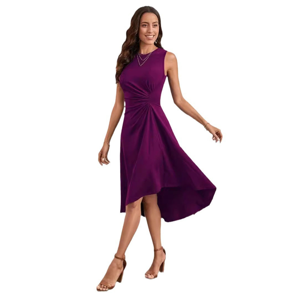 Classic Women's Summer Mid-length Temperament Commute Dress