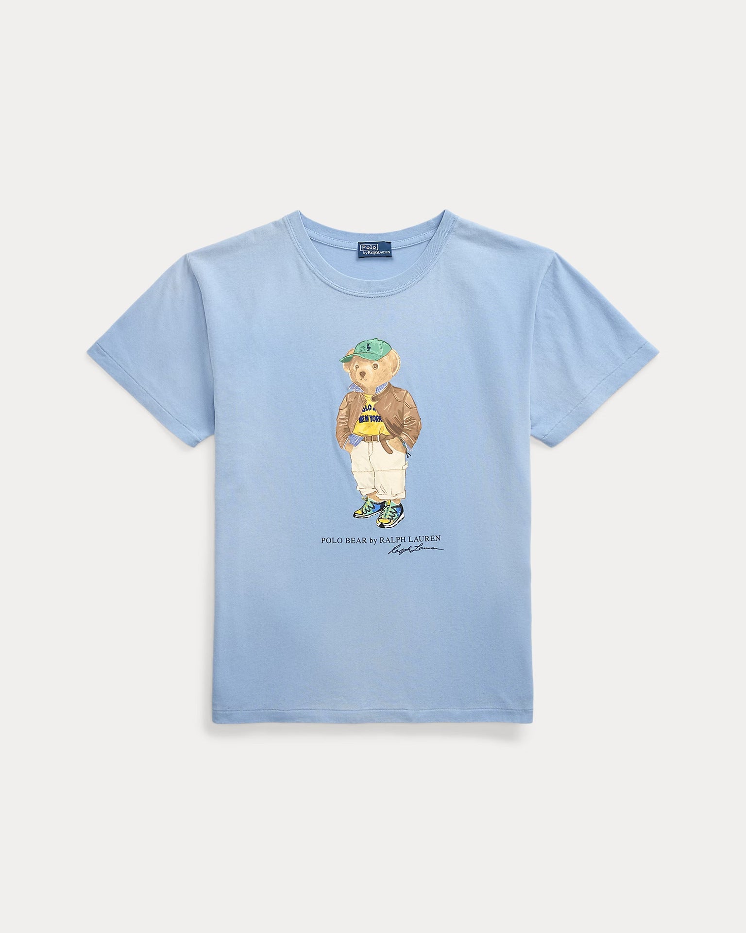 Women's Casual Bear Printed Summer Round Neck Women's T-shirt