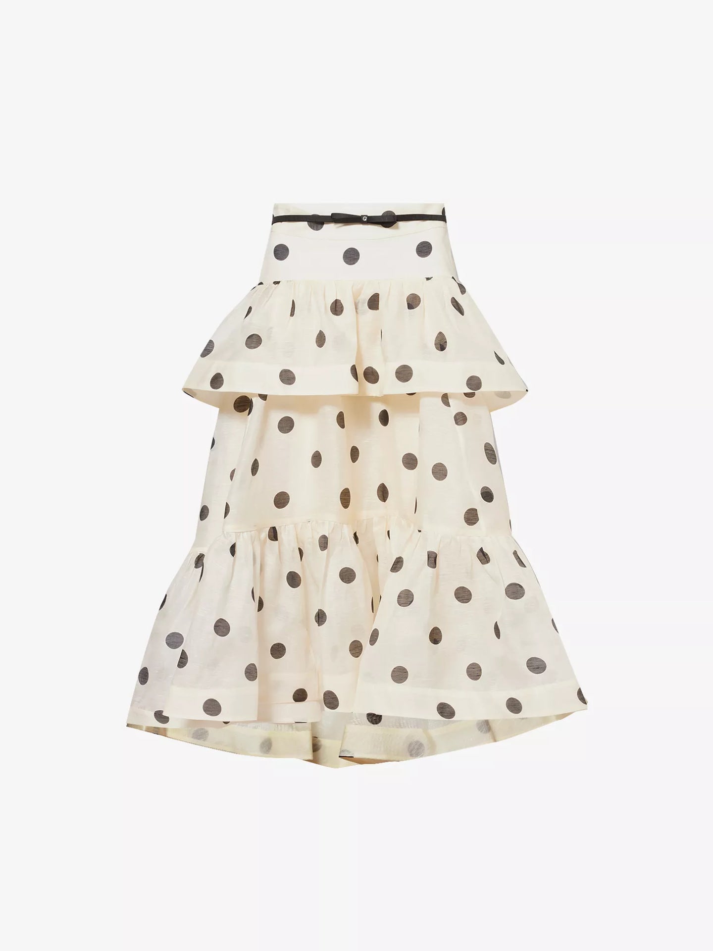 Women's Casual Fashion Wave Ruffled Tiered Dress Excluding Skirt