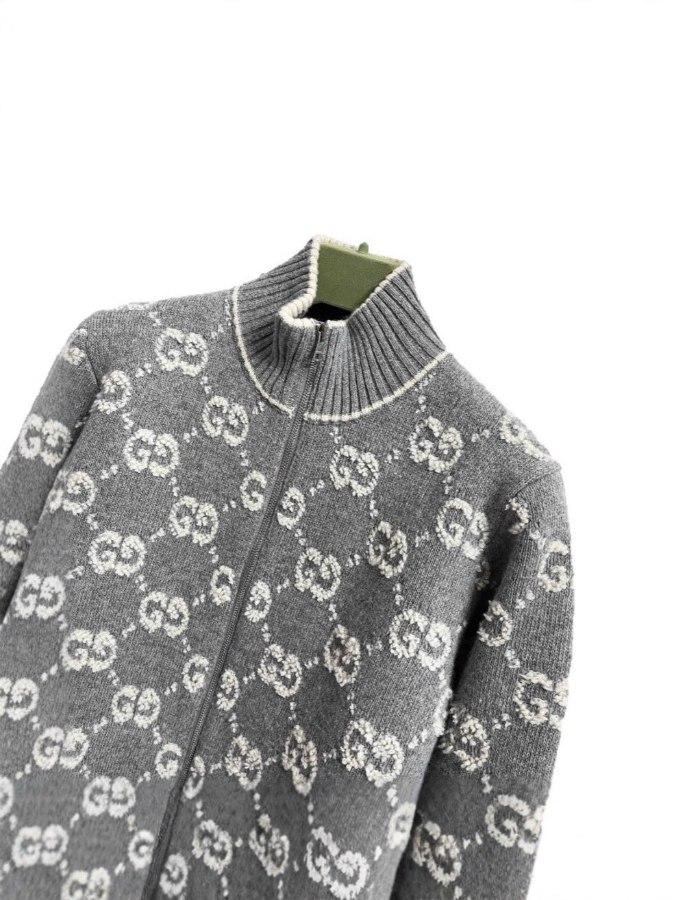 Version Knitted Long Sleeve Full Printed Three-dimensional Women's Sweater