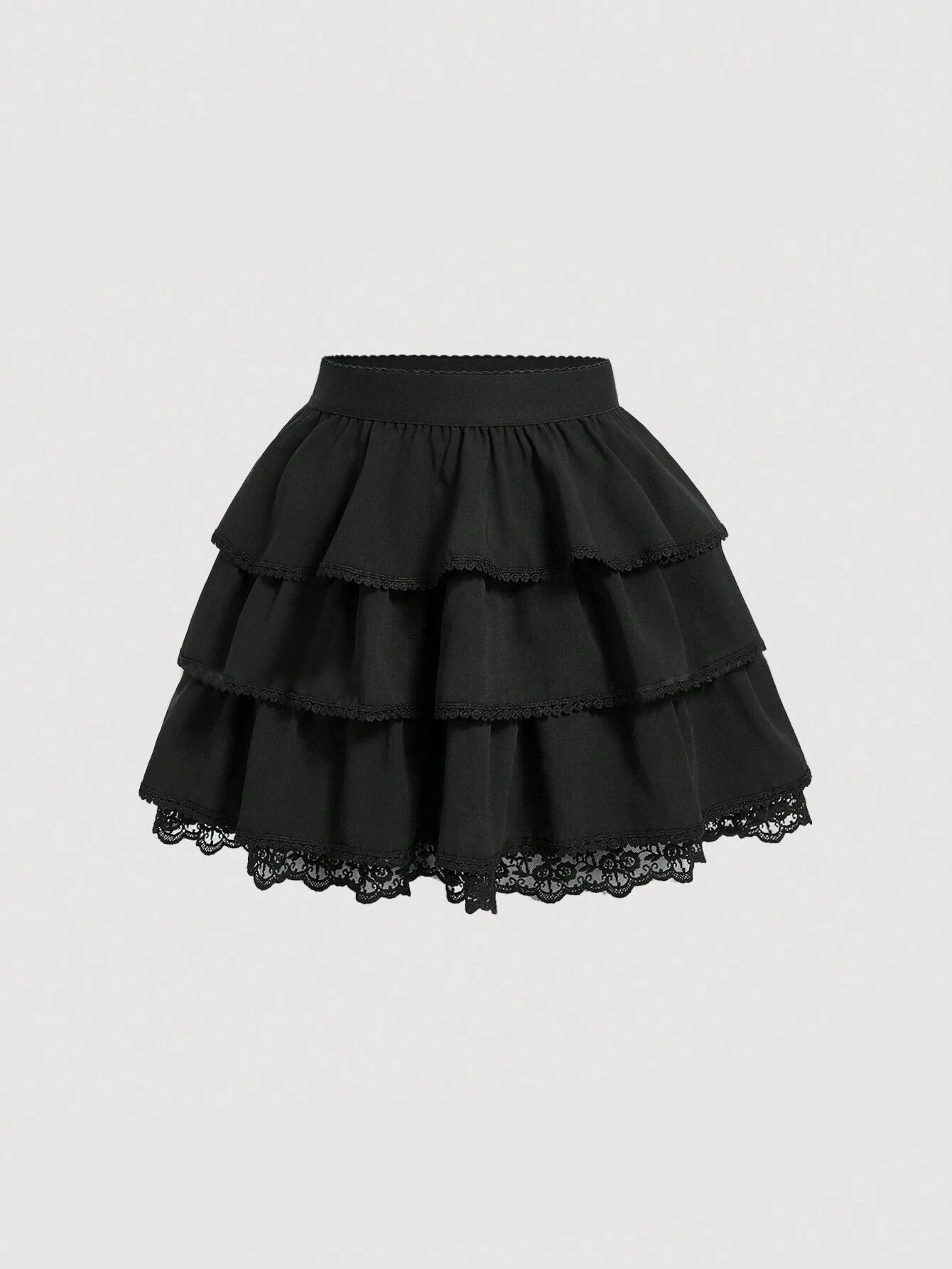 Women's Bubble Slimming Flounce Cake Dress A- Skirts