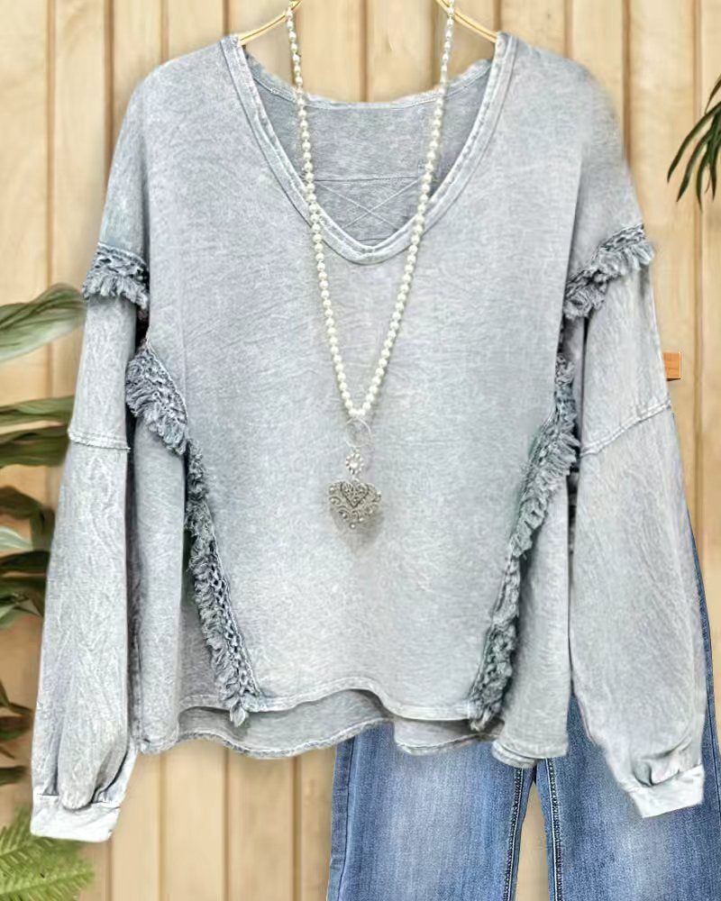 Women's Casual Fashion Comfortable Slim Looking Large Women's T-shirt