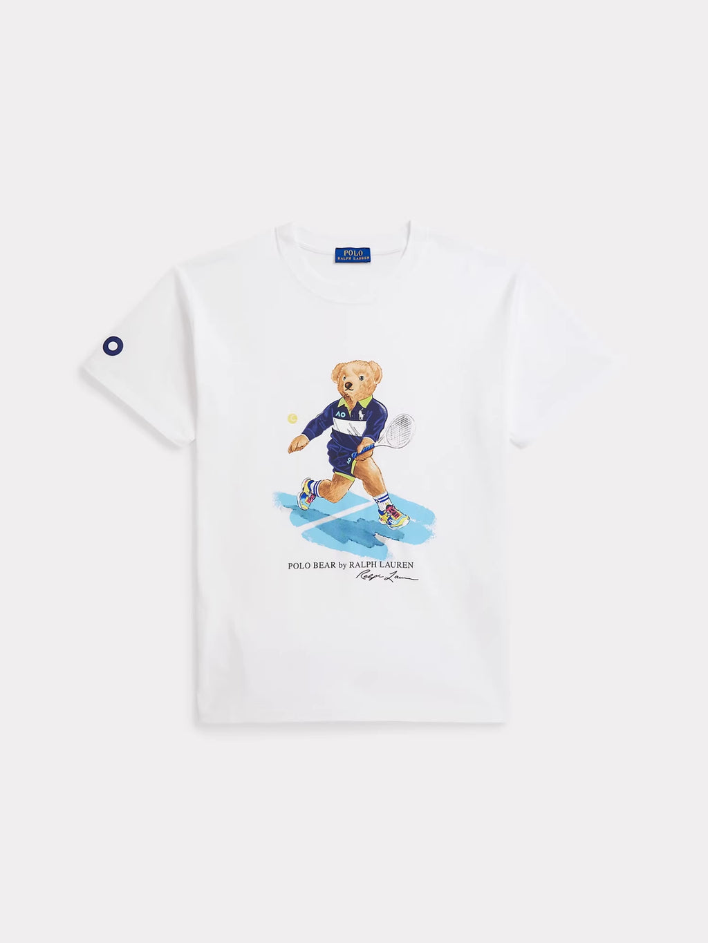 Women's Casual Bear Printed Summer Round Neck Women's T-shirt