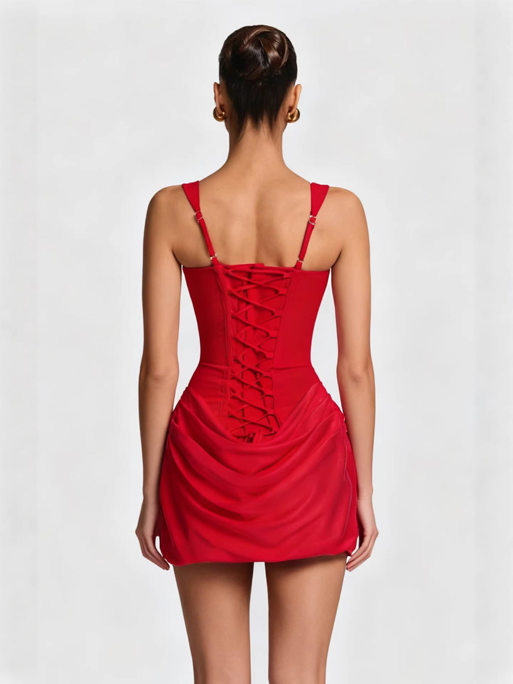Women's Slim Fit Elegant Three-dimensional Ruffle Hip Skirts