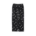 Women's Bow Polka Dot Printed Mid Waist Skirt