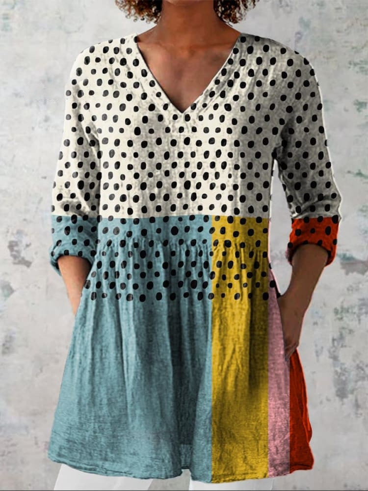 Beautiful Women's Printed Fashion Floral Casual Tops