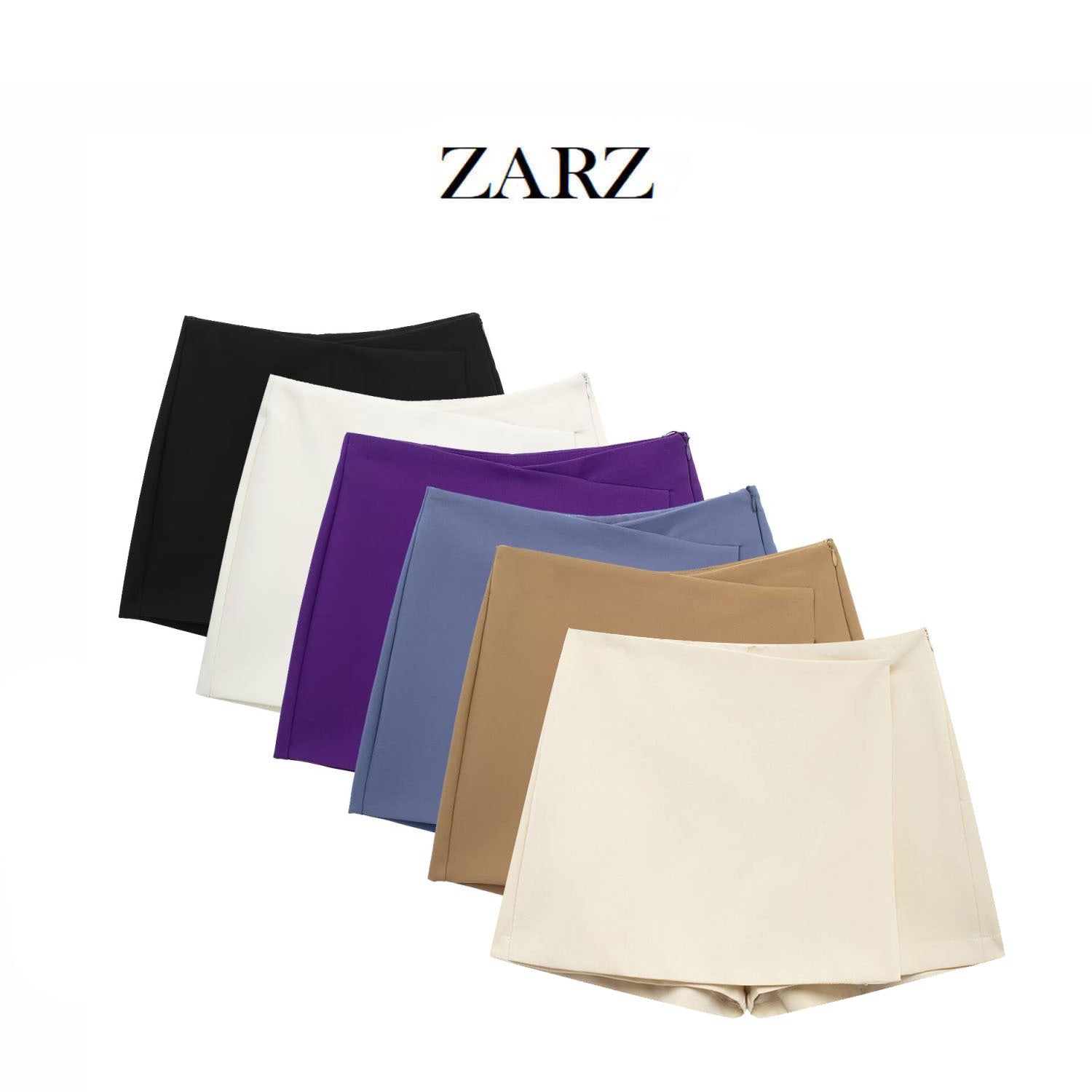 Women's Homemade Fashion Classic Asymmetric Culottes Skirt
