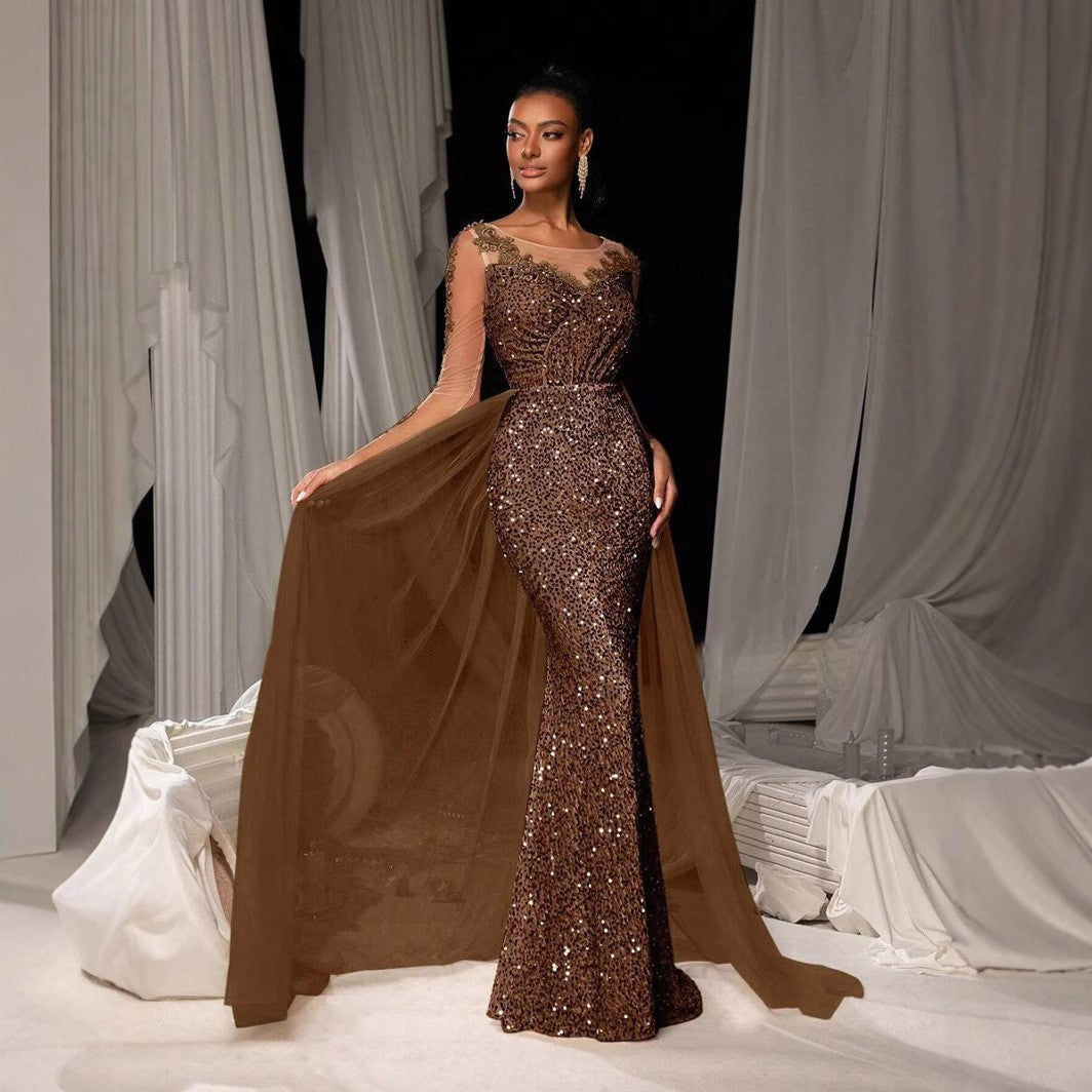 Women's Prom Formal Graceful Fashionable Elegant Long Dress