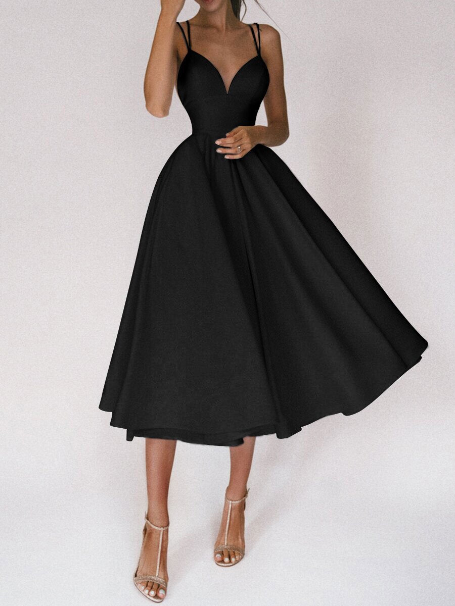Women's Sling Fashion Sexy Large Swing Dress
