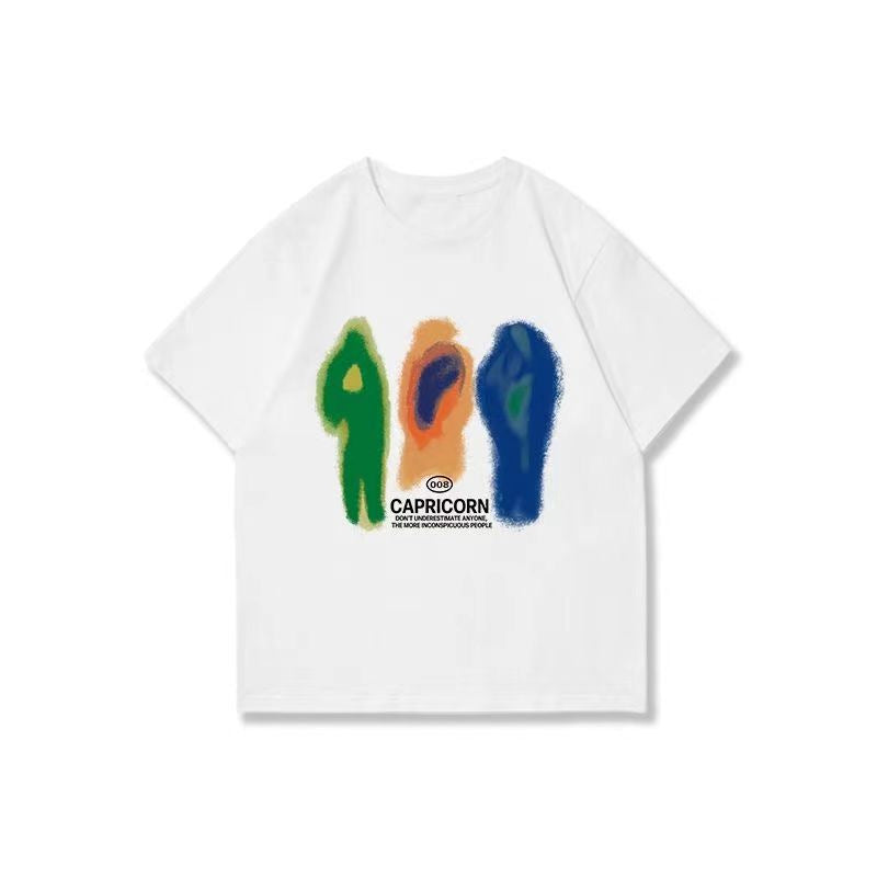 Street Short-sleeved Summer Creative Bottoming Shirt Women's T-shirt