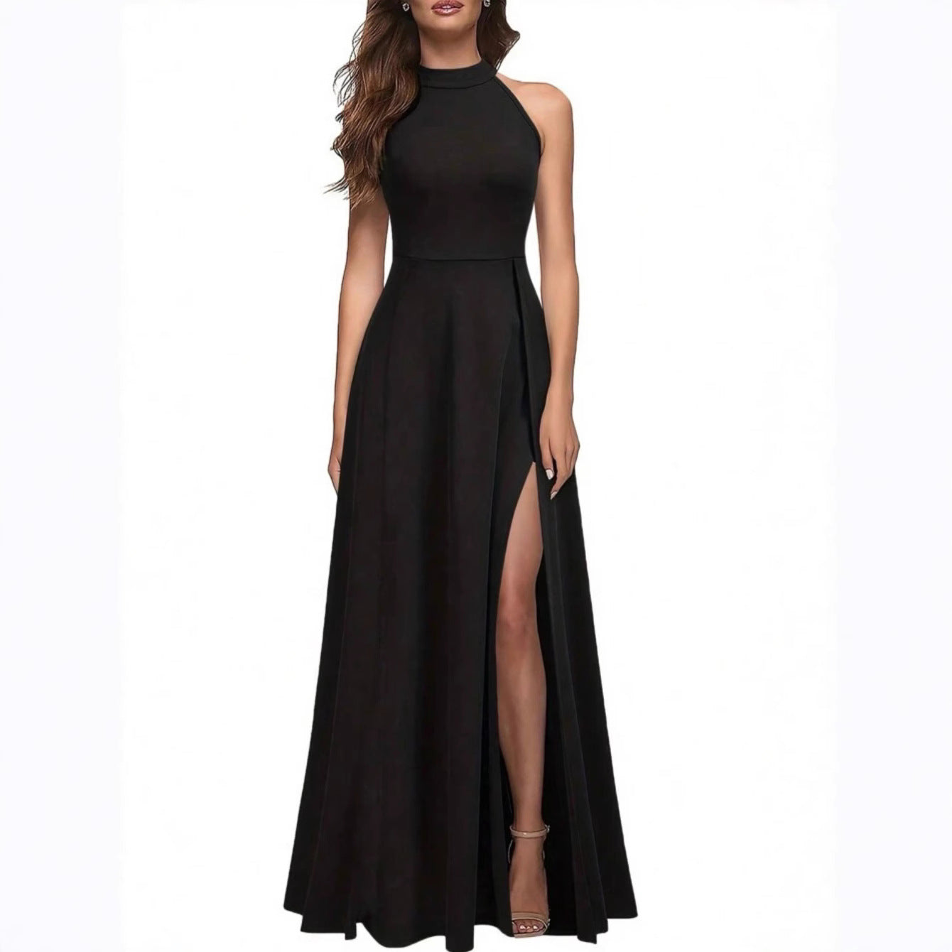Women's Halter Sexy Summer Fashionable With Cocktail Party Dress