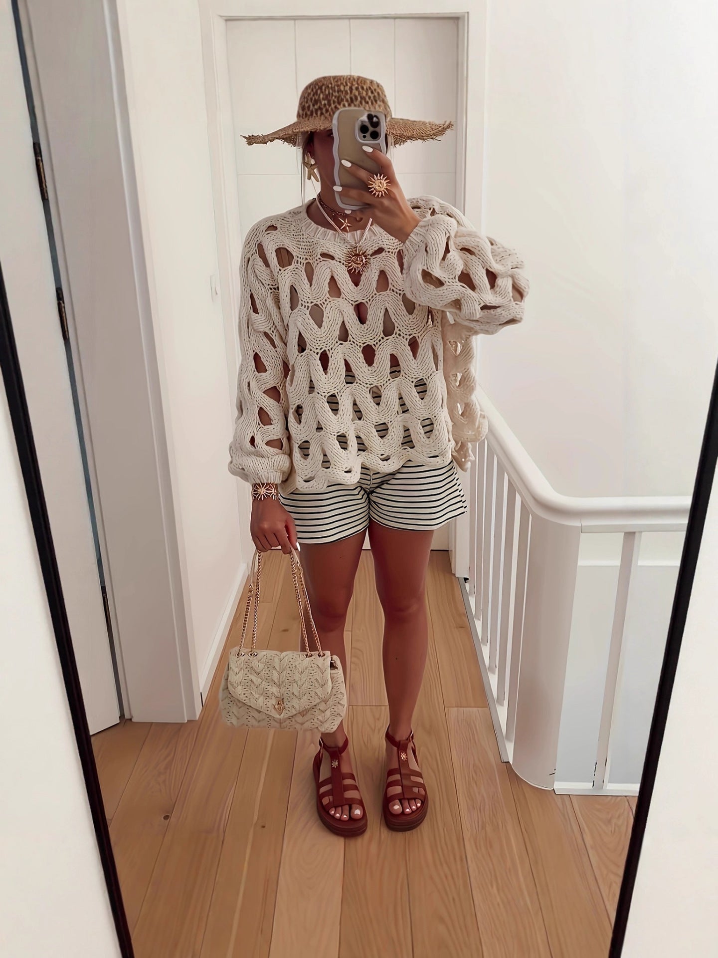 Women's Leisure Loose-fitting Long Sleeve Vacation Beach Women's Sweater