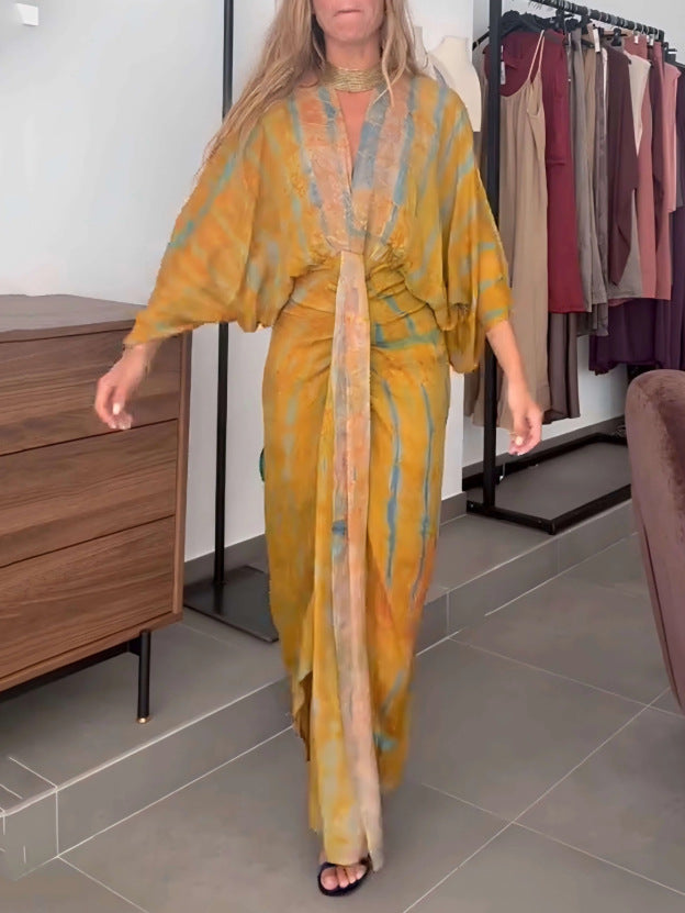 Unique Charming Durable Beautiful Bohemian Printed Dress