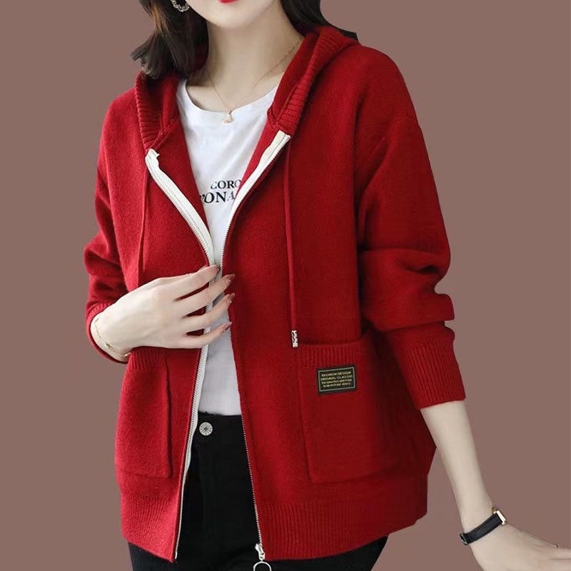 Women's Korean Style Hooded Casual Fashionable Outerwear Coats