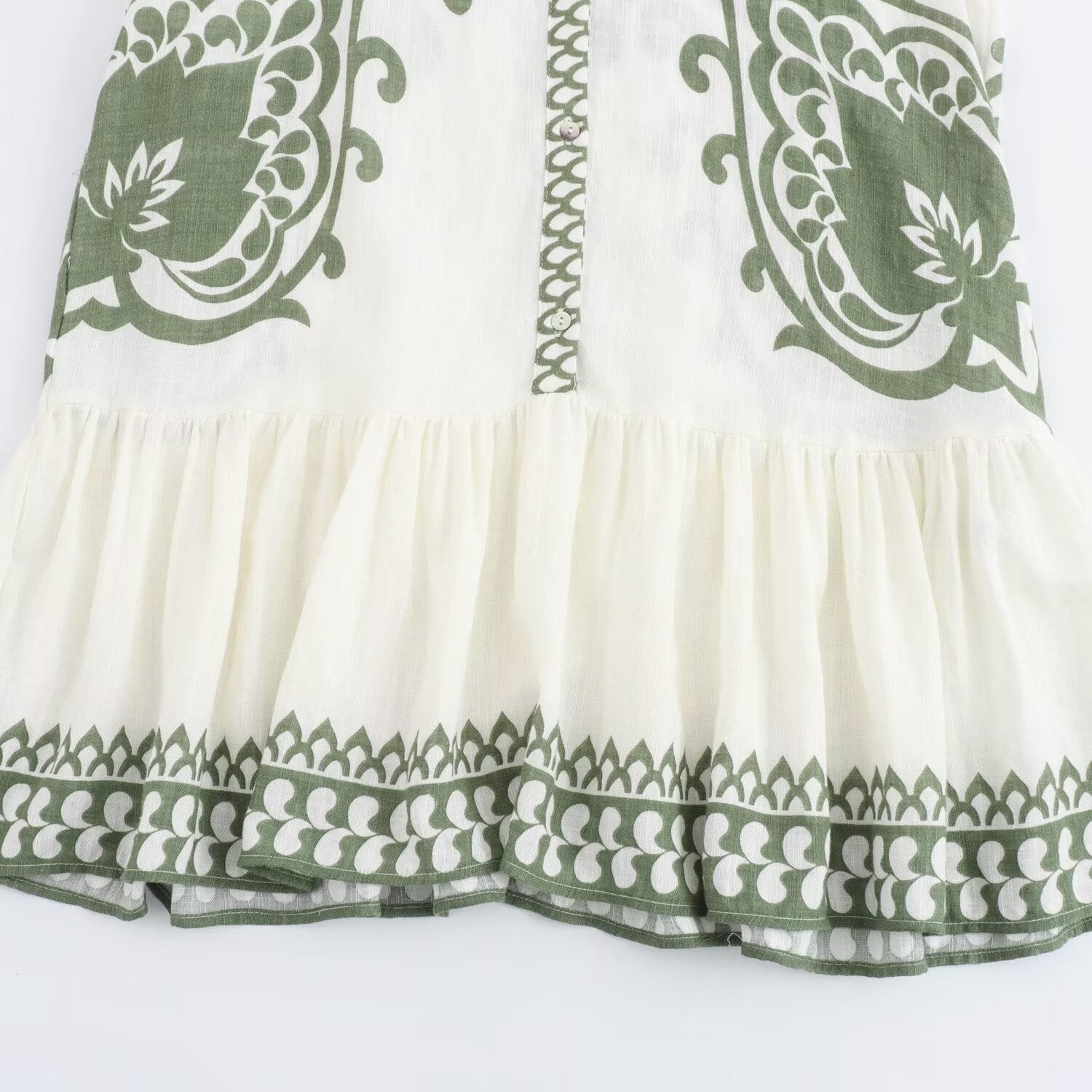 New Women's Positioning Print Vacation Style Dress