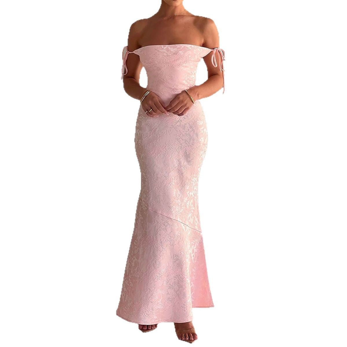 Women's Elegant Hip Spaghetti Straps Summer Dress