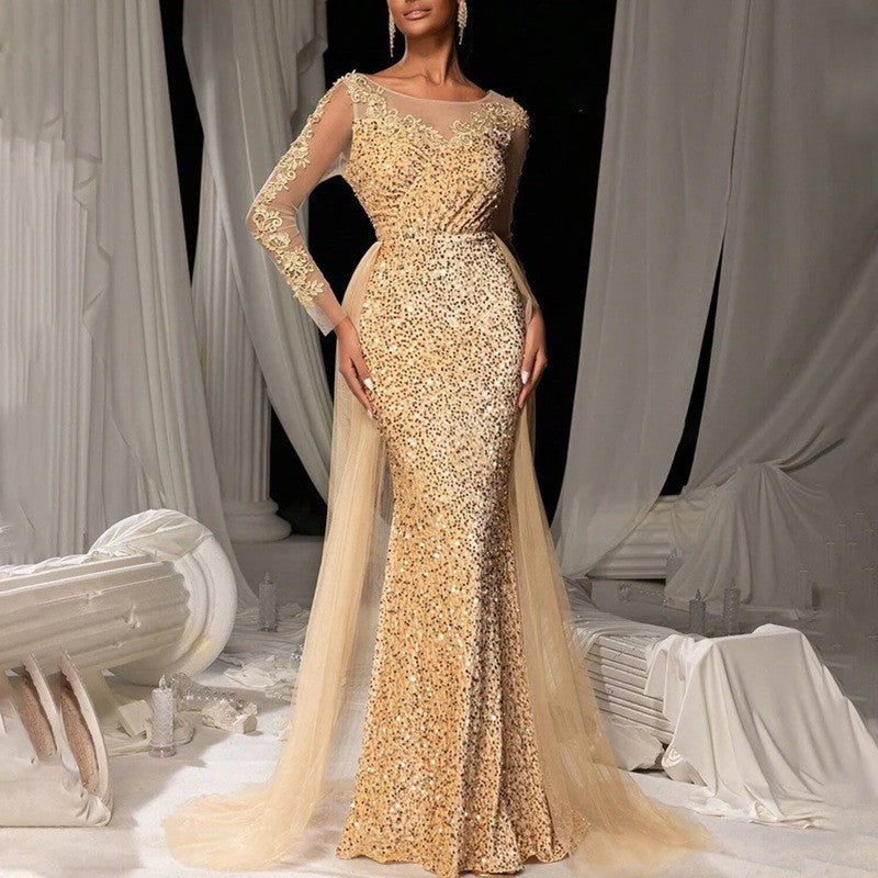 Women's Prom Formal Graceful Fashionable Elegant Long Dress