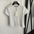 Casual Sweet Dopamine Wear Embroidered Slim Women's T-shirt