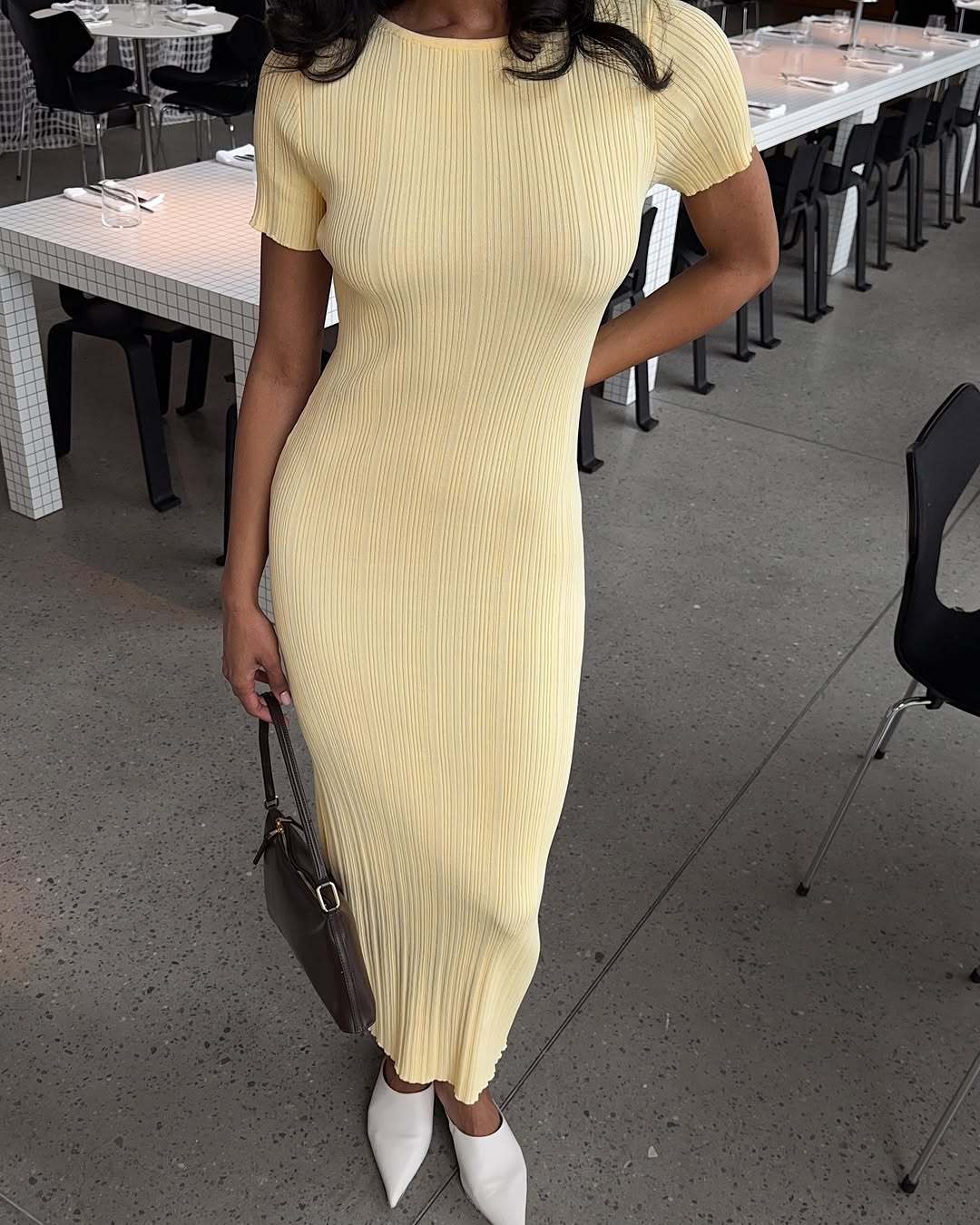 French Summer Design Advanced Sense Minority Slim Fit Long Dress