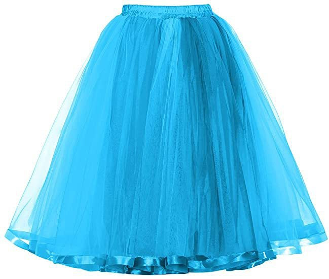 Halloween Rainbow Tulle Tutu Carnival Performance Skirt