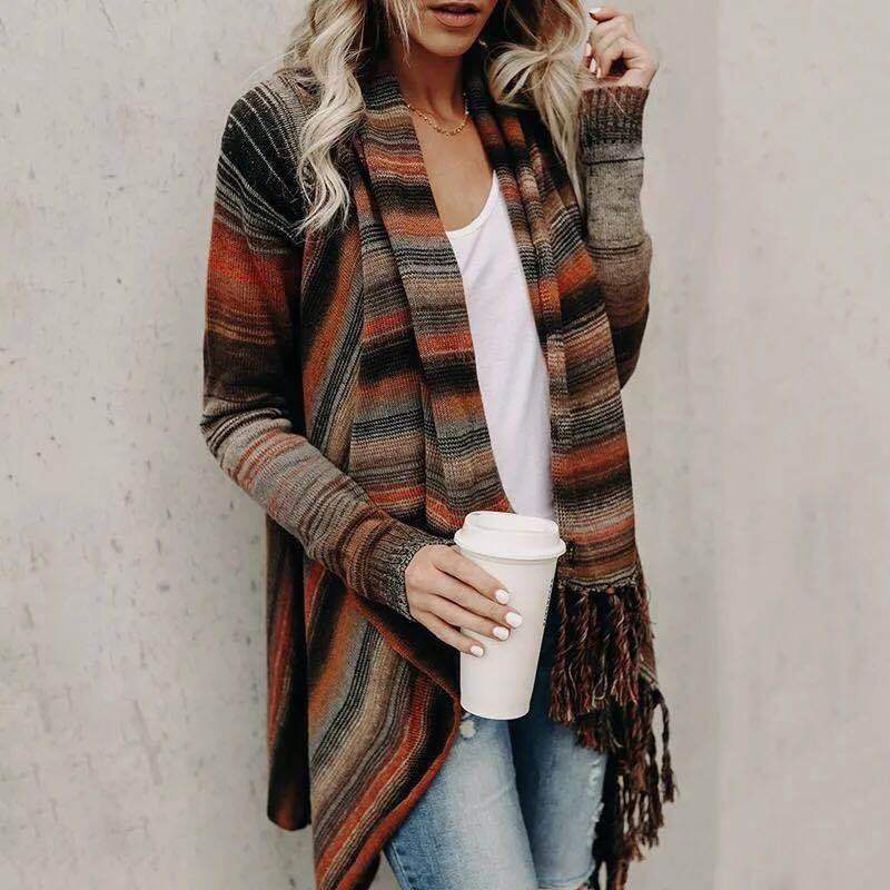 Beautiful Women's Mid-length Fashion Su Slash Coats