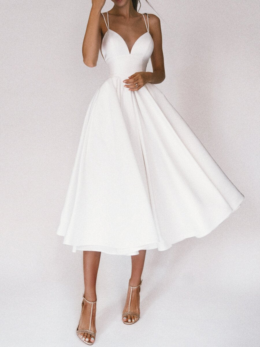 Women's Sling Fashion Sexy Large Swing Dress