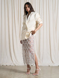 Women's Temperament Slimming Sequined Sexy Tassel Wild Skirt