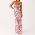Women's Summer Sleeveless Tied Slim Fit Hip Spaghetti Dress