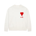 Trendy Round Neck Towel Embroidered Warm Twist Couple Sweaters