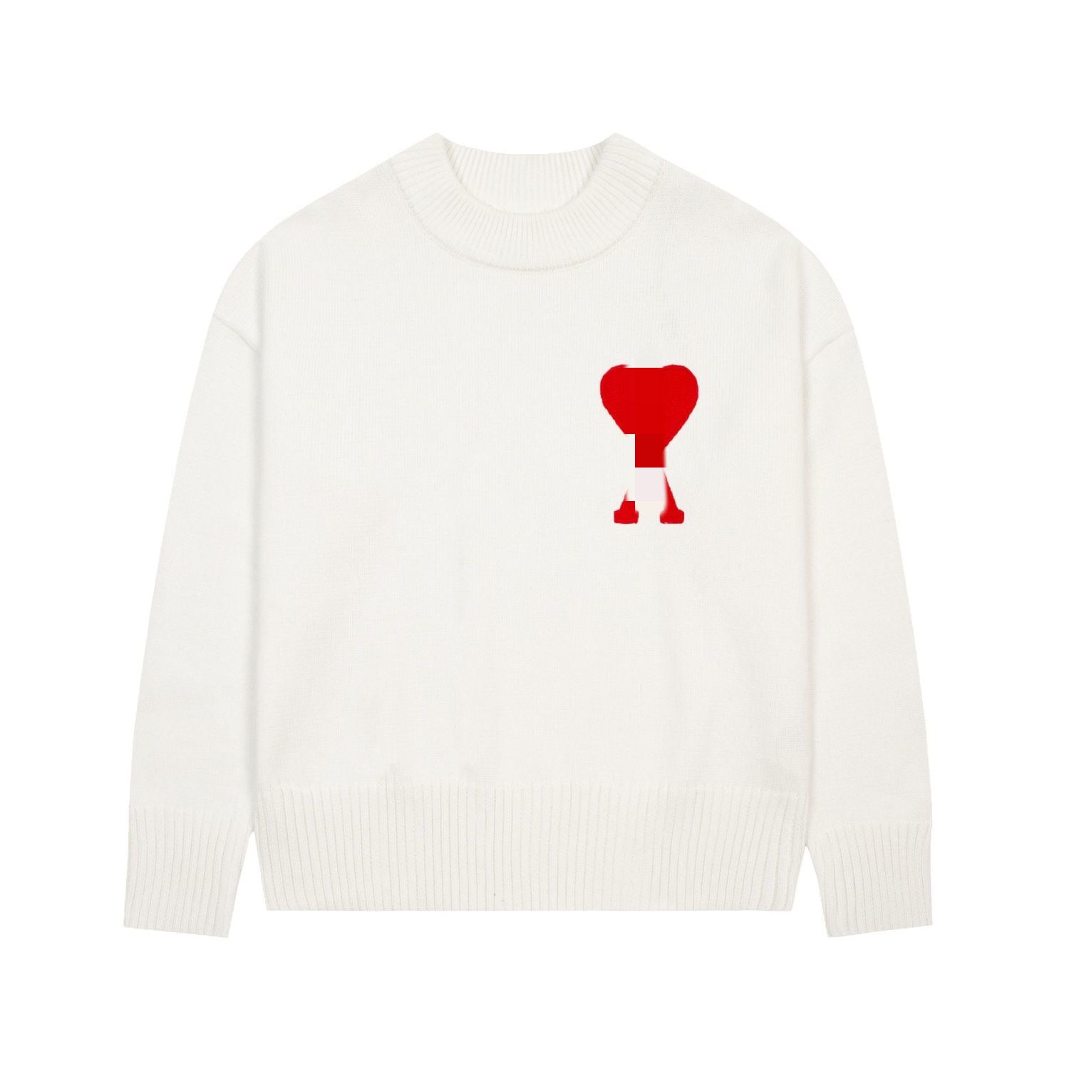 Trendy Round Neck Towel Embroidered Warm Twist Couple Sweaters