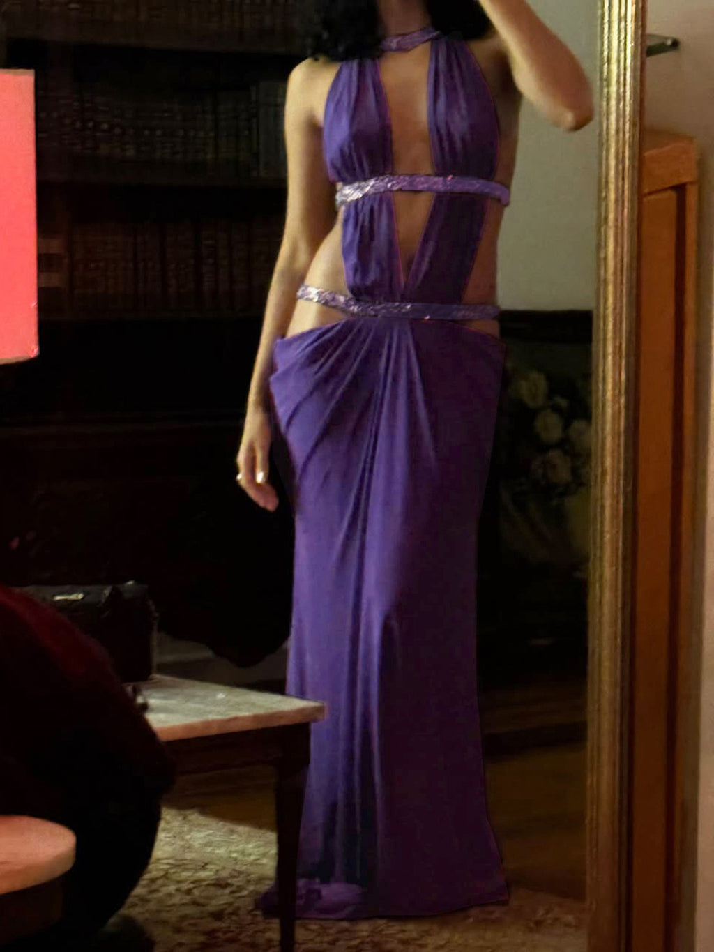 Elegant Fishtail Light Luxury Party Backless Sexy Dress
