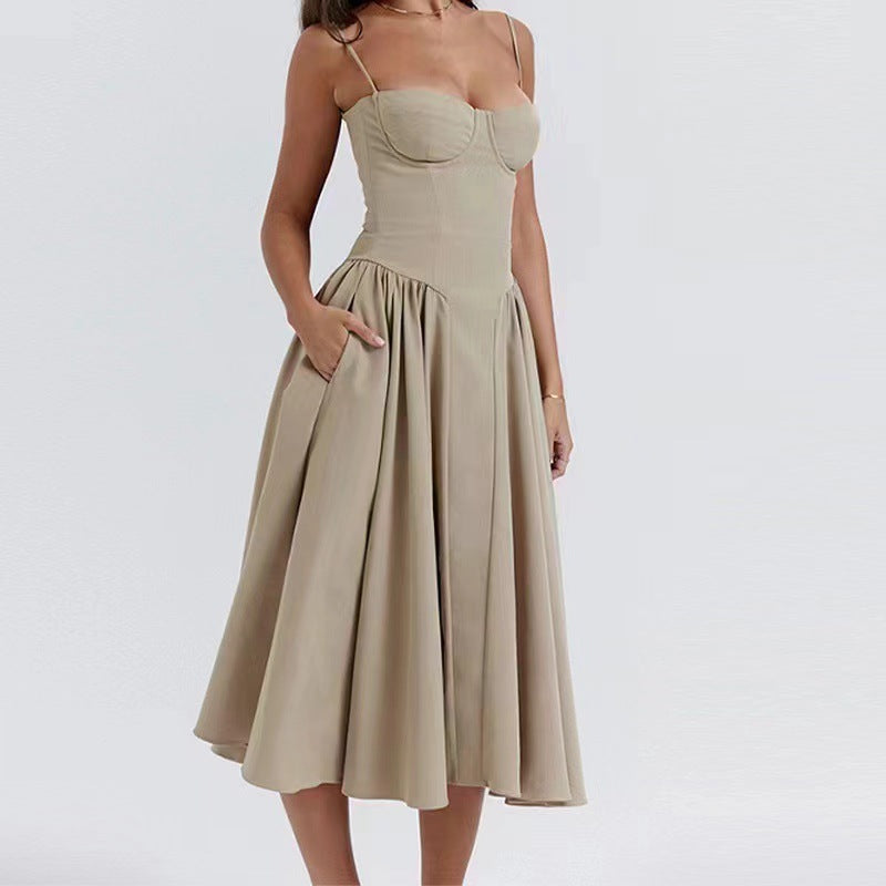 Thick Material Sexy Slim Fit Temperament Skirts