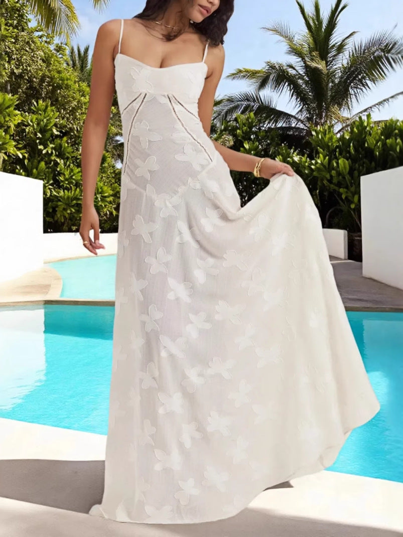 Summer Fashion Sexy Seaside Holiday Suspender Dress