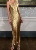 Women's Sexy Cutout Brace Nightclub Party Dress