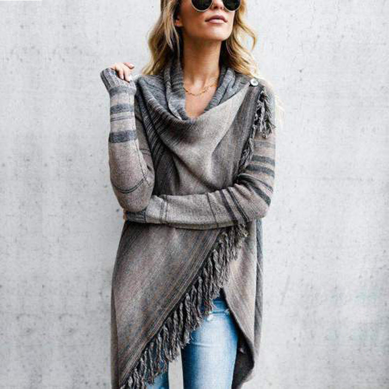 Beautiful Women's Mid-length Fashion Su Slash Coats