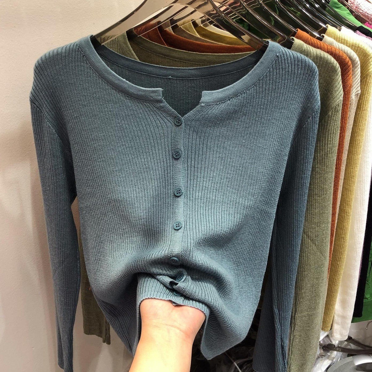Women's Outer Wear Spring Long Sleeve Inner Women's Sweater