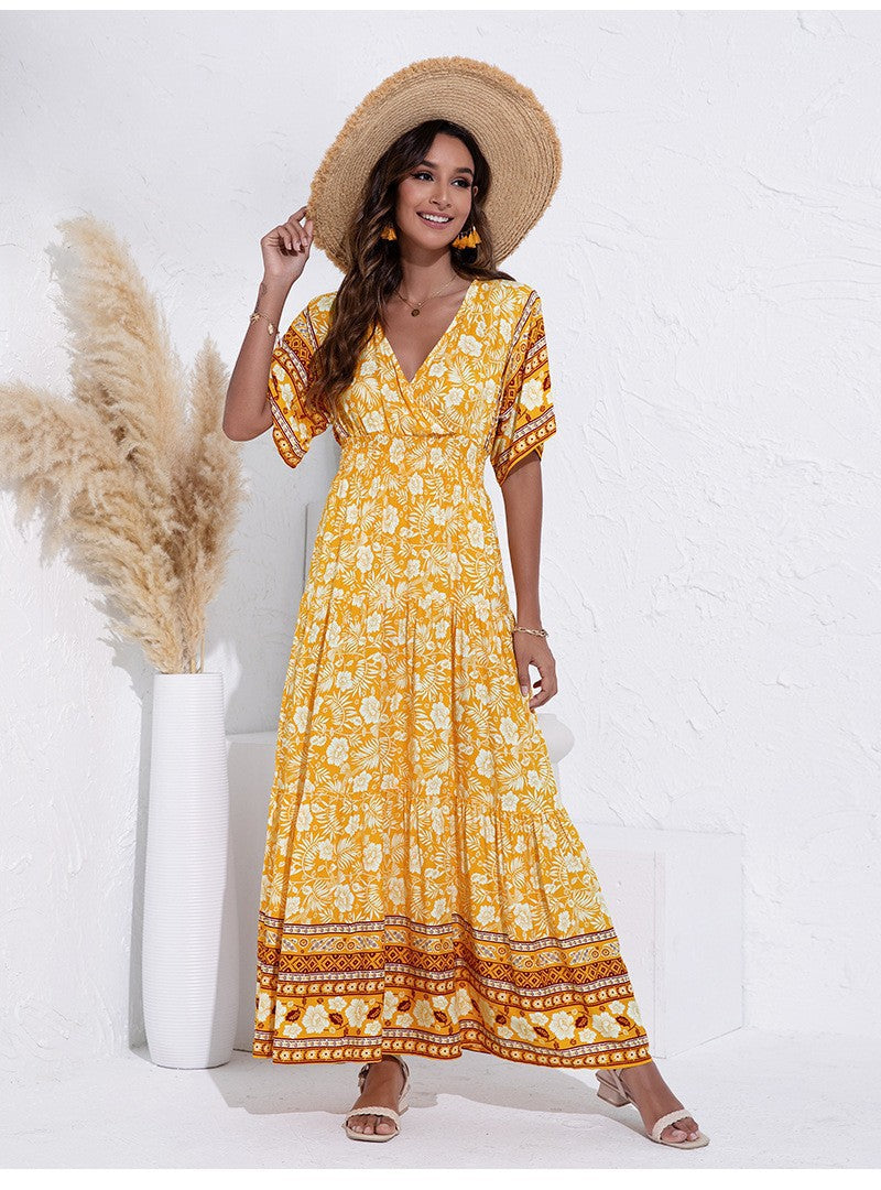 Women's Bohemian Casual Tassel Head Vacation Style Skirts