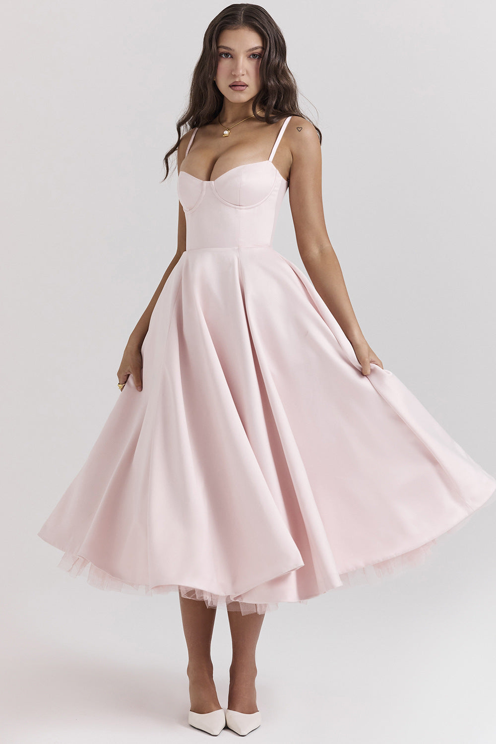 Super Nice Princess French Mesh Large Dress
