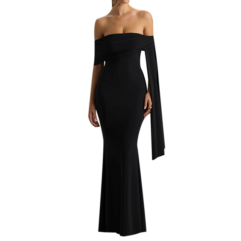 Pretty Glamorous Ribbon Autumn Hot Hip Dress